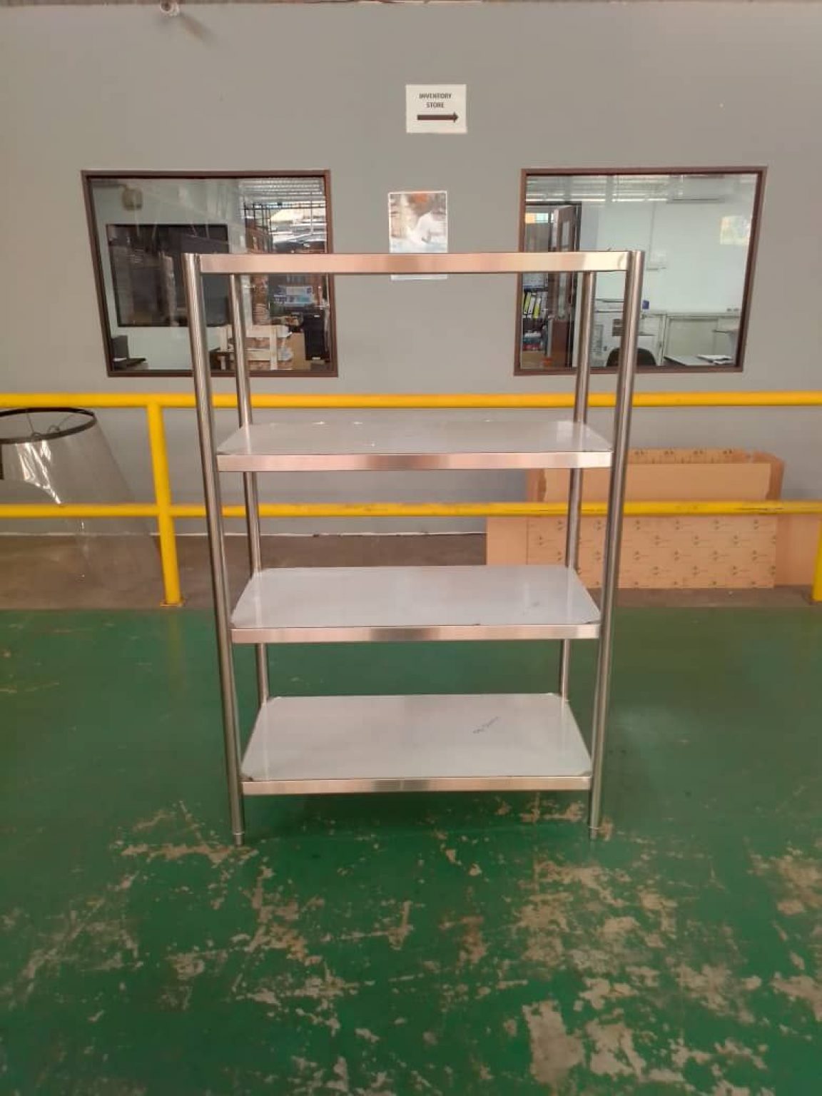 Stainless Steel 4 Tier Solid Rack Murah Kitchen Marketplace Malaysia