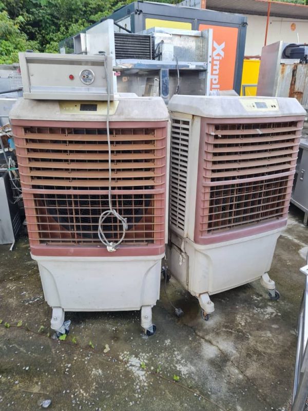 Portable Heavy Duty Evaporative Swamp Air Cooling Fan Indoor Outdoor