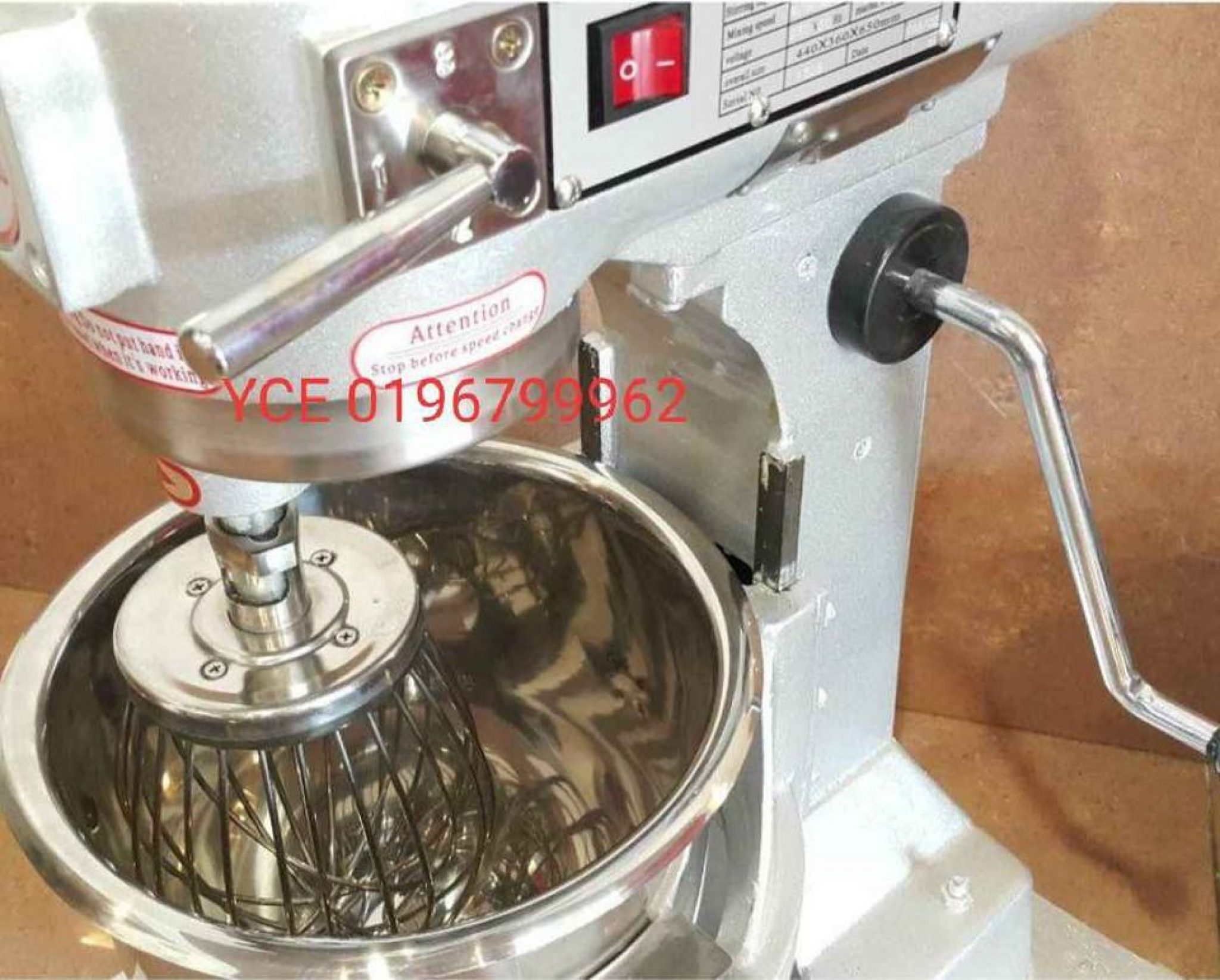 Universal Flour Mixer 10L (B10) • Murah Kitchen Marketplace Malaysia