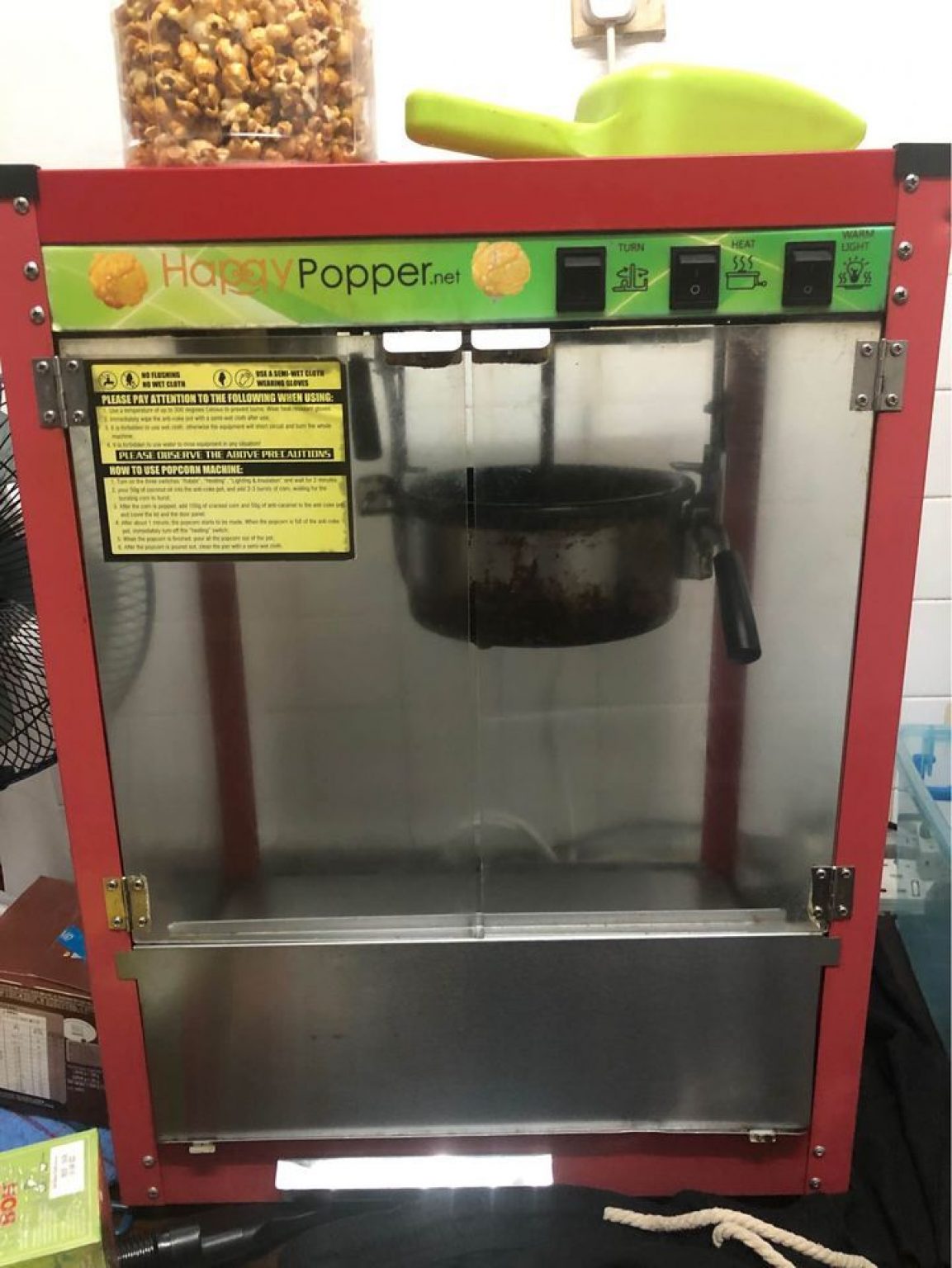 Popcorn Machine (USED) • Murah Kitchen Marketplace Malaysia